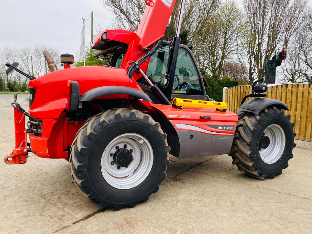 Manitou Mlt Turbo Telehandler Year Ag Spec C W Pick Up Hitch