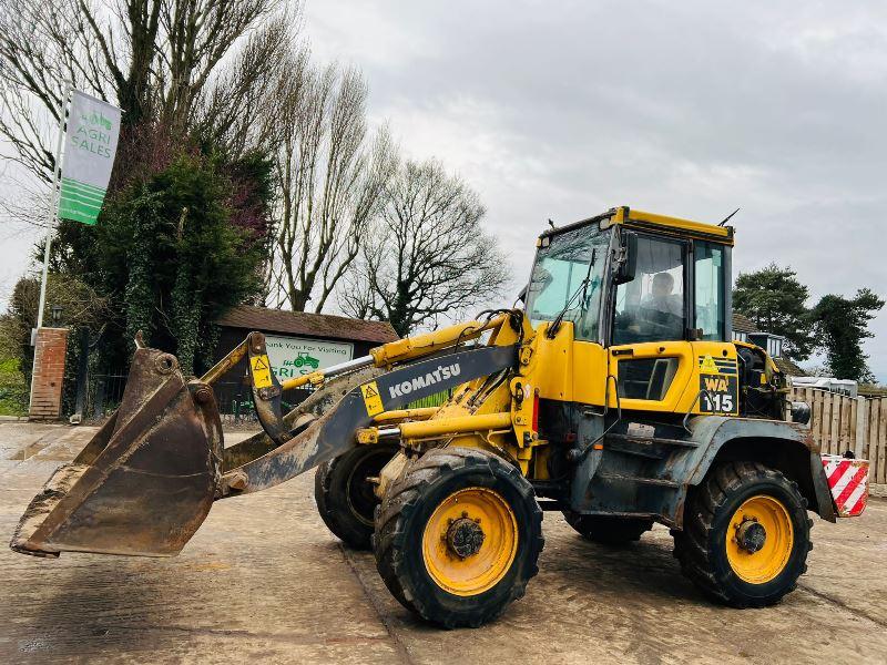 Komatsu Wa Wd Loading Shovel Hours C W Bucket Video