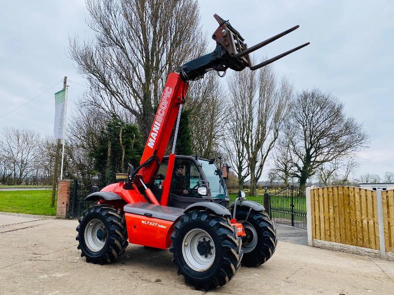 Manitou Mlt Turbo Telehandler Ag Spec C W Pick Up Hitch