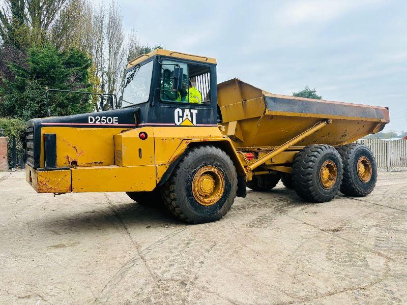 CATERPILLAR D250E 6X6 ARTICULATED DUMP TRUCK 