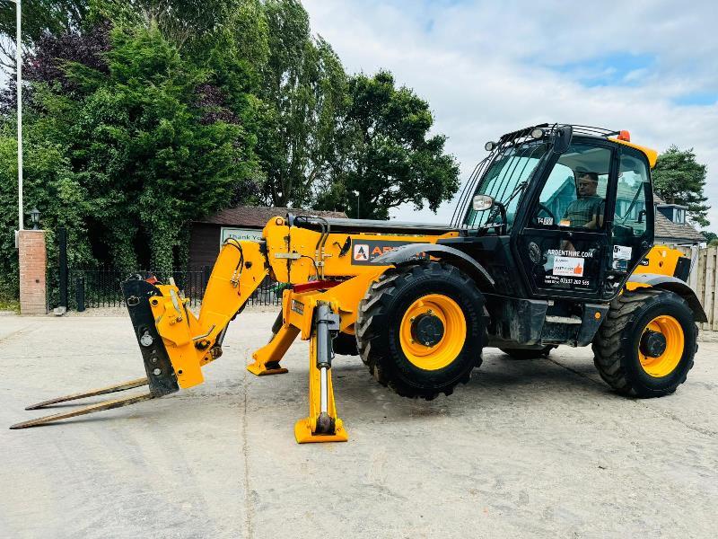 JCB 540-140 4WD TELEHANDLER *YEAR 2018, 14 METER REACH* C/W TINES *VIDEO*