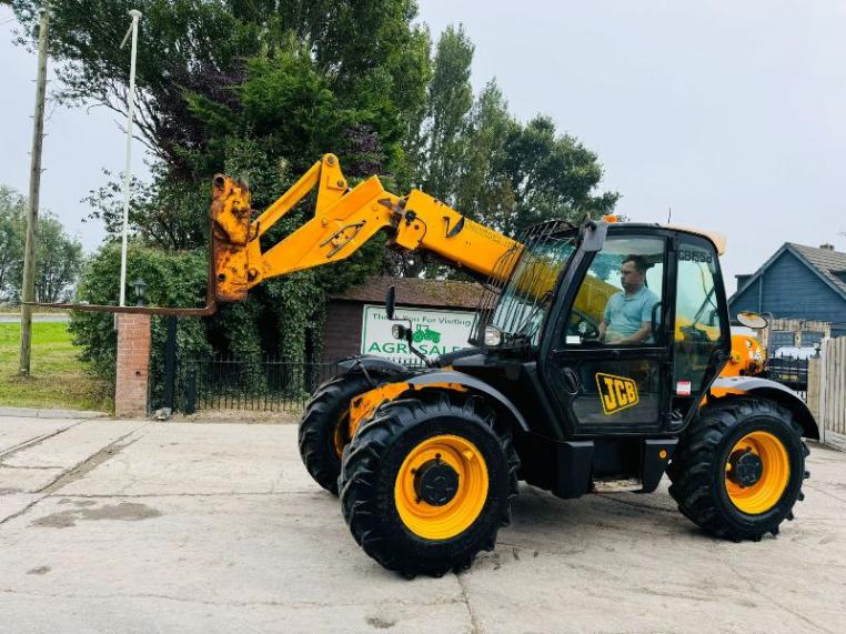 JCB 531-70 4WD TELEHANDLER * YEAR 2012, ONLY 3781 HOURS* C/W PALLET TINES *VIDEO*