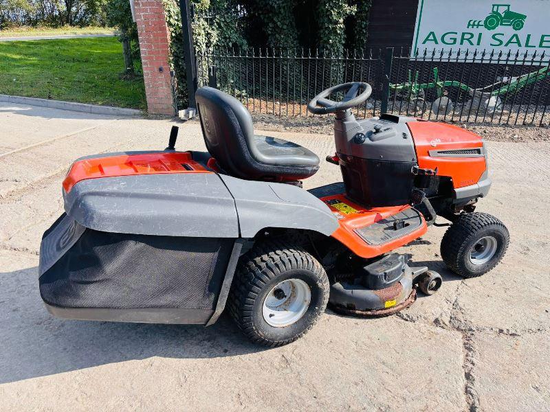 HUSQVARNA CTH175 RIDE ON MOWER C/W COLLECTION BOX 