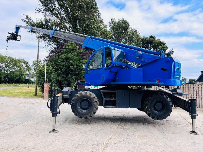 DIECI ET154 4WD ROTO TELEHANDLER *15 METER, 4132 HOURS* C/W CRANE JIB *VIDEO*