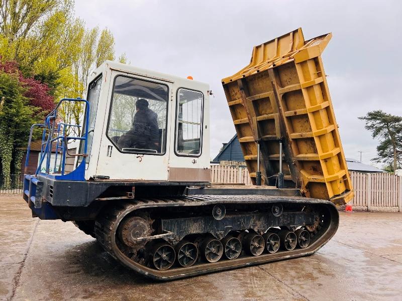 Yanmar C R Tracked Dumper C W Ac Cabin Video