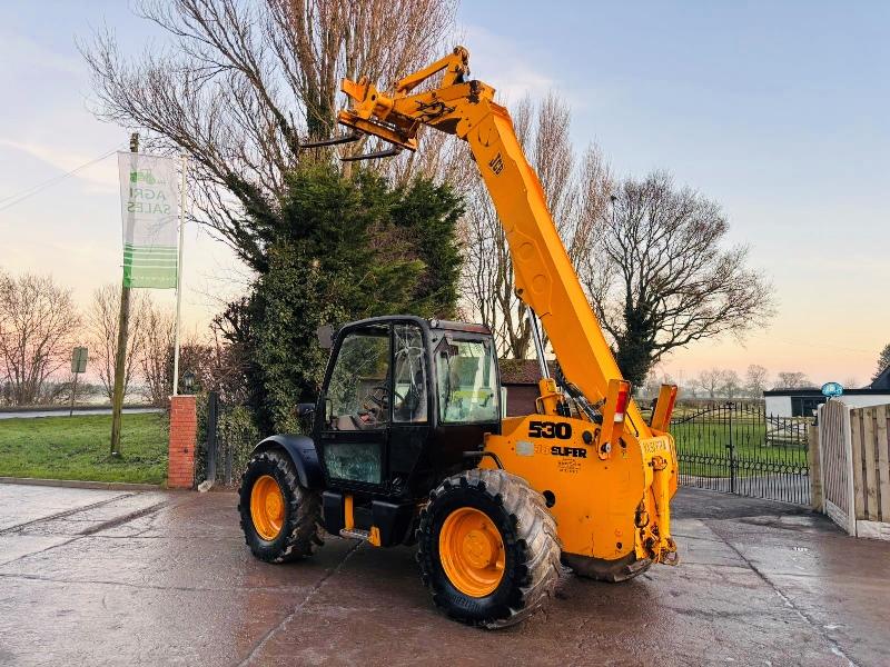 JCB 530-70 FARM SPECIAL 4WD TELEHANDLER C/W PALLET TINES *VIDEO*