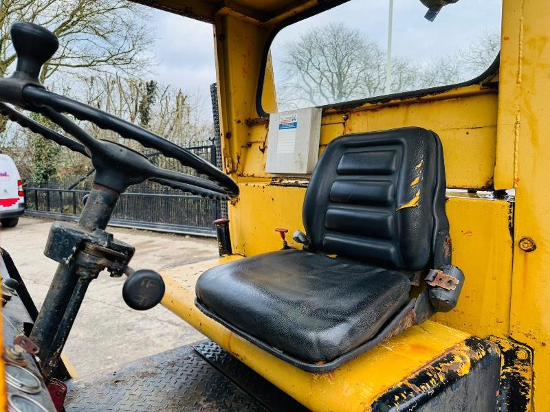 HYSTER H14.00 *14 TON LIFT* DIESEL FORKLIFT C/W PALLET TINES