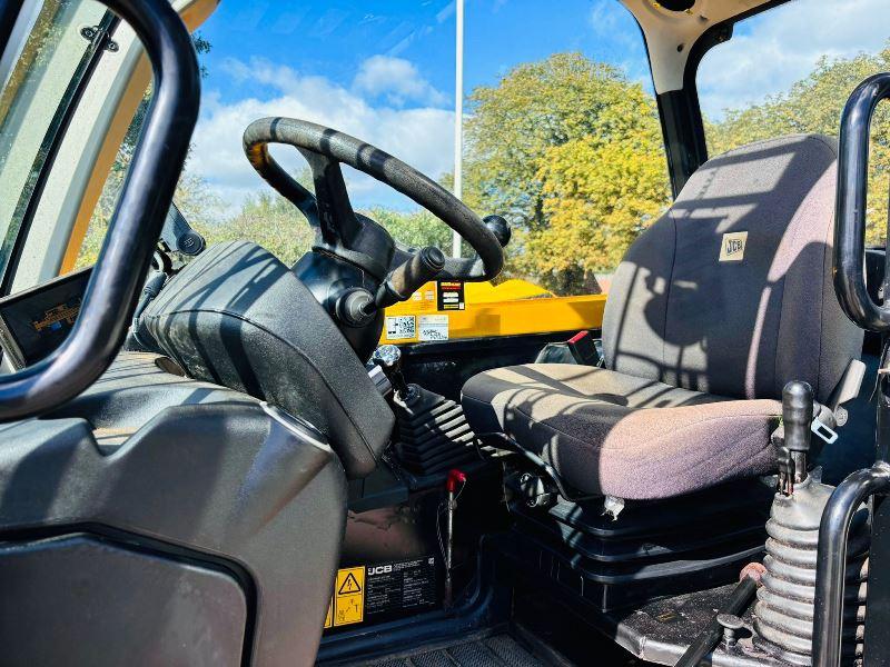 JCB 531-70 4WD TELEHANDLER * YEAR 2018, 1011 HOURS* C/W PALLET TINES *VIDEO*