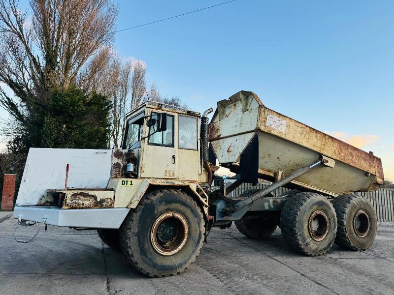 TEREX TR25 6X6 ARTICULATED DUMP TRUCK *VIDEO*