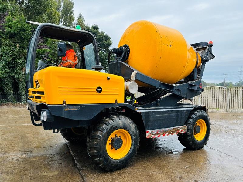 DIECI LH683 SWIVEL TIP CEMENT MIXER *YEAR 2013, 4447 HOURS* C/W 4 WHEEL STEER *VIDEO*