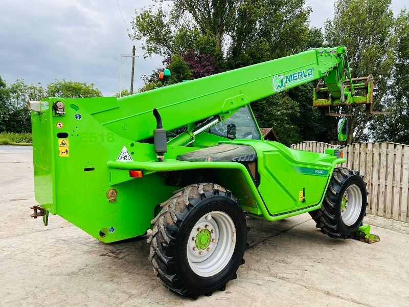 MERLO P40.17 4WD TELEHANDLER * YEAR 2015 , 17 METER* C/W PALLET TINES *VIDEO*