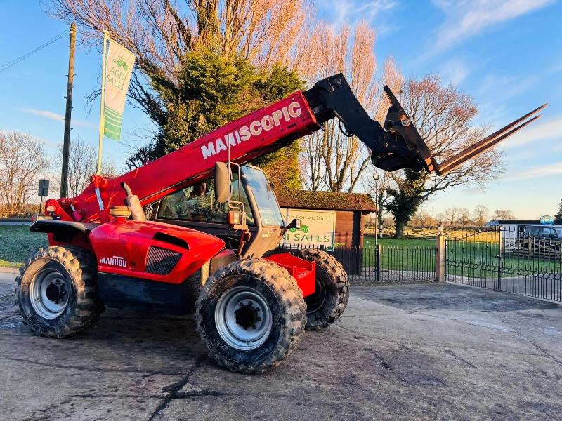 MANITOU MLT845 4WD TELEHANDLER C/W PALLET TINES 