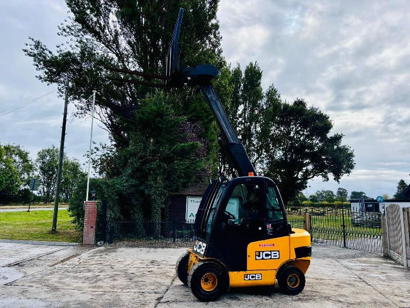 JCB TLT30 TELETRUCK *YEAR 2017* C/W PALLET TINES *VIDEO*