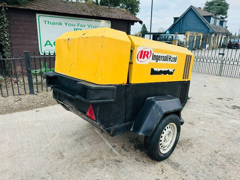 INGERSOL RAND  R1090E TOWABLE COMPRESSOR C/W YANMAR ENGINE 