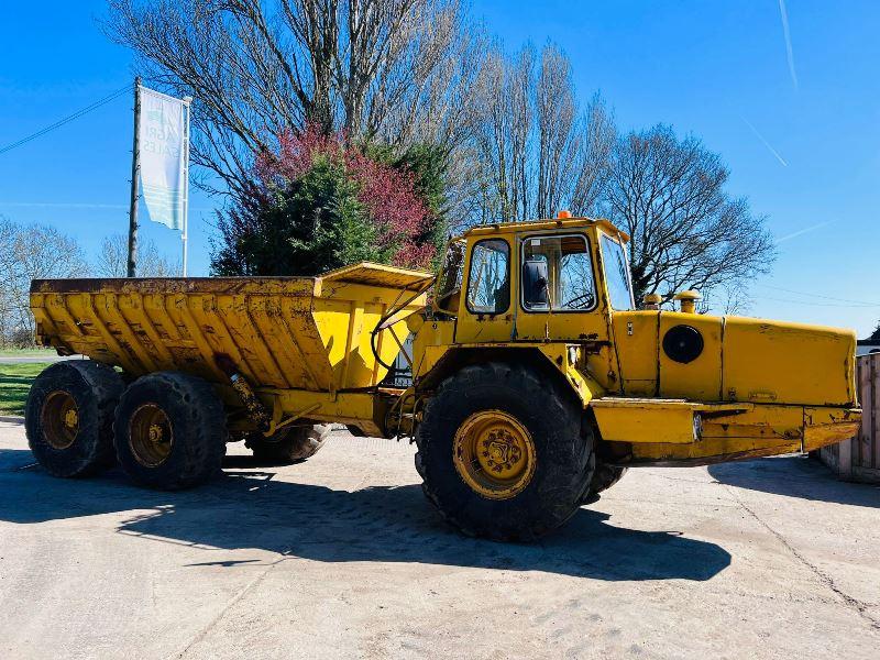 VOLVO BM 6X6 ARTICULATED DUMP TRUCK C/W HYDRAULIC TIP *VIDEO*