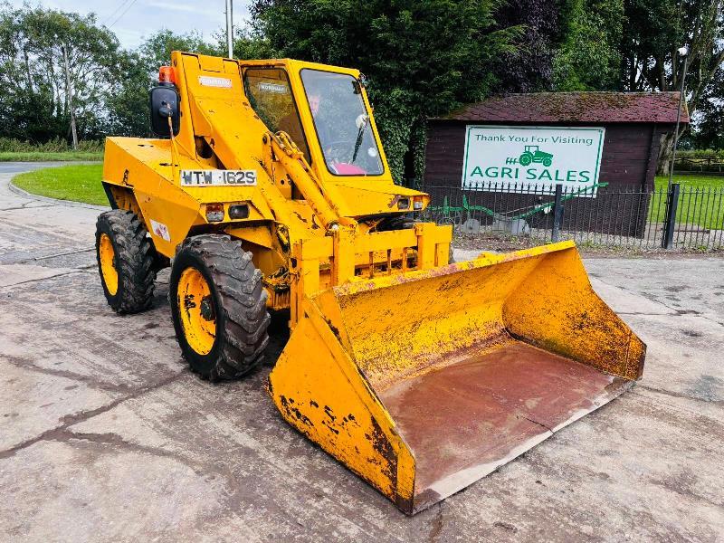 SAMBRON J24Z 4WD TELEHANDLER C/W PALLET TINES & BUCKET *VIDEO*