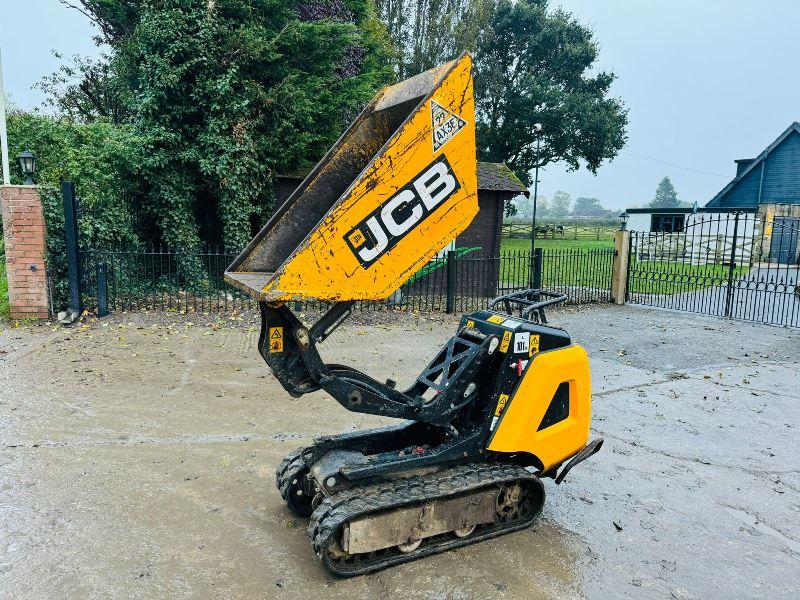 JCB HTD05 HIGH TIP PEDESTRIAN TRACKED DUMPER *YEAR 2019* VIDEO *