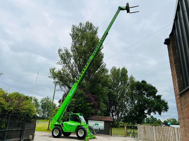 MERLO P40.17 4WD TELEHANDLER * YEAR 2015 , 17 METER* C/W PALLET TINES *VIDEO*