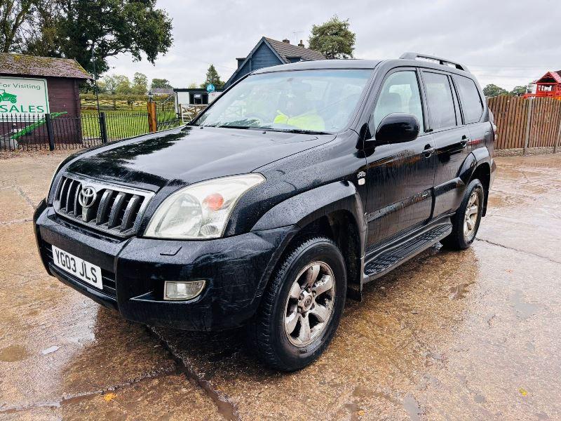 TOYOTA LAND CRUISER 3L 4WD VEHICLE *MOT'D TILL DECEMBER 2024* 