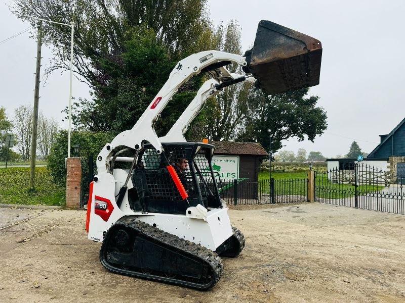 BOBCAT T190 TRACKED SKIDSTEER C/W BUCKET *VIDEO*