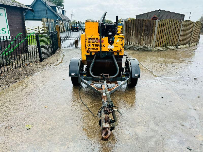 BENFORD MBR7-HE PEDESTRIAL ROLLER C/W TRAILER 