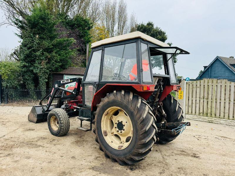 ZETOR 7011 TRACTOR C/W LOADER, MUCK FORK, PALLET TINES & BUCKET *VIDEO*