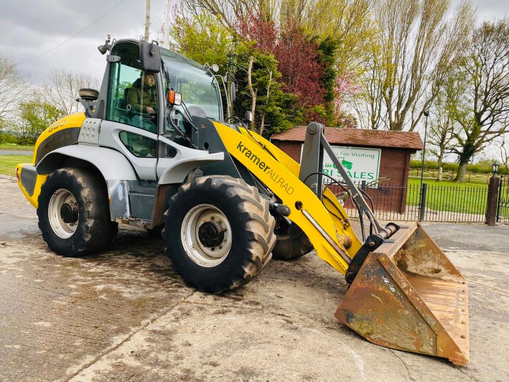 KRAMER ALLRAD 880 4WD LOADING SHOVEL * YEAR 2007 * C/W JOYSTICK CONTROL