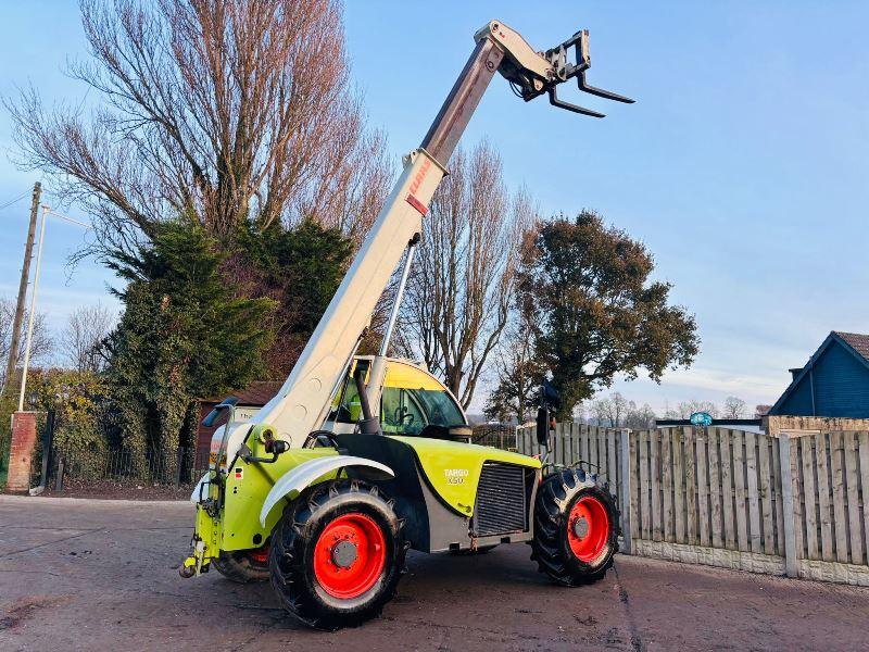 CLAAS TARGO K50 4WD TELEHANDLER *AG-SPEC, 6180 HOURS* C/W PICK UP HITCH *VIDEO*