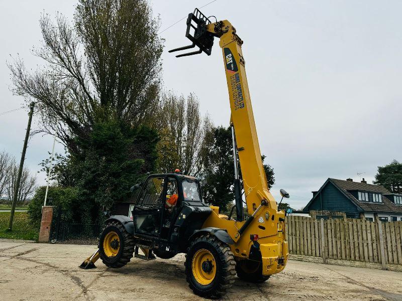 CATERPILLAR TH414 4WD TELEHANDLER *IN LOLA TEST, 4963 HOURS* C/W PALLET TINES 