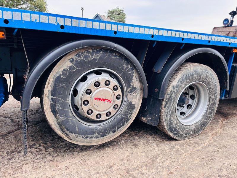 SCANIA R480 8X4 REAR LIFT LORRY *CRANE NOT INCLUDED* C/W SLIDING REAR BODY