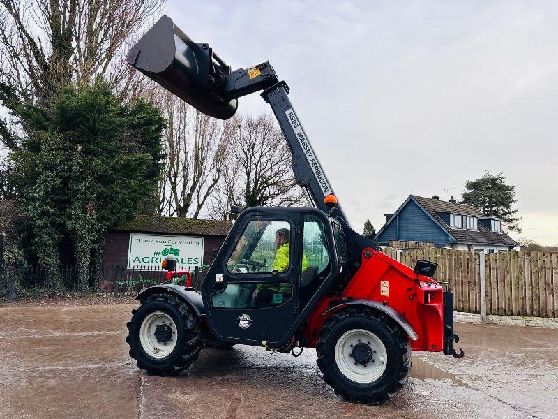 MASSEY FERGUSON 8925 4WD TELEHANDLER *AG-SPEC* C/W BUCKET *VIDEO*