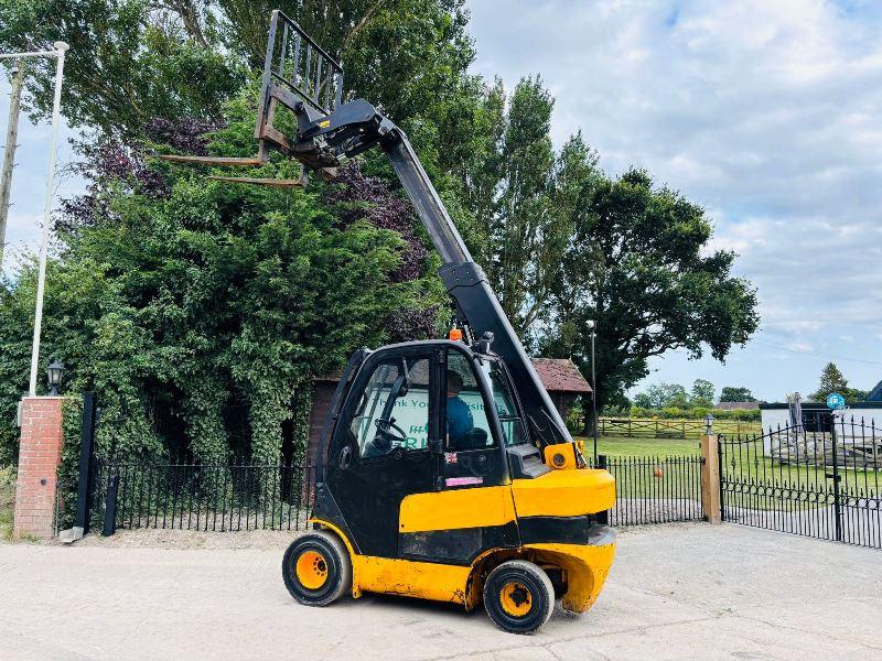 JCB TLT30 TELETRUCK *YEAR 2017* C/W PALLET TINES & SIDE SHIFT 