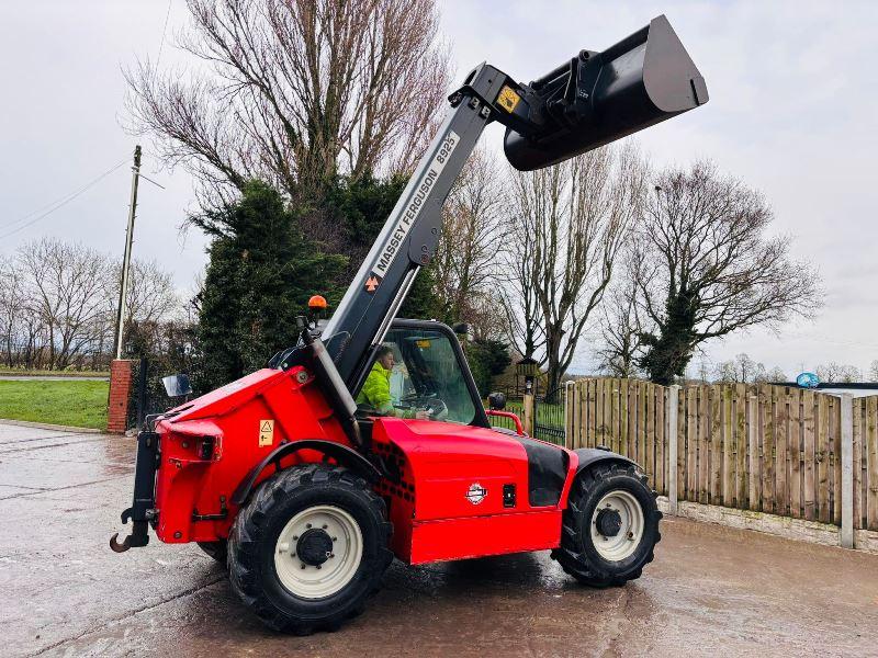 MASSEY FERGUSON 8925 4WD TELEHANDLER *AG-SPEC* C/W BUCKET *VIDEO*