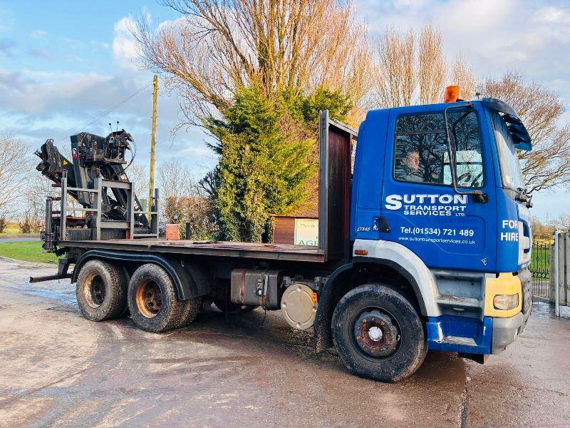 FODEN 345 6X2 FLAT BED LORRY C/W CUMMINS TURBO ENGINE *CRANE NOT INCLUDED* VIDEO*