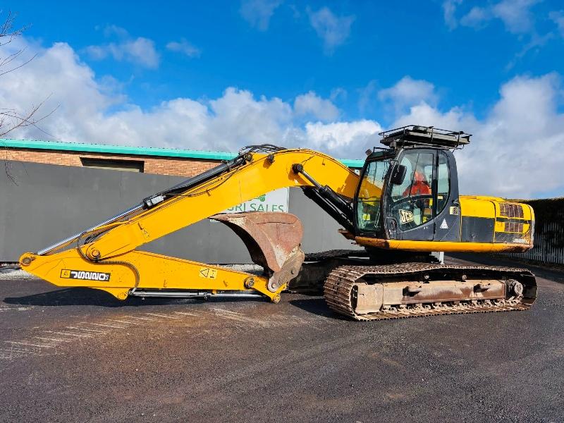 JCB JS220LC EXCAVATOR YEAR 2010 *C/W QUICK HITCH BUCKET* VIDEO*