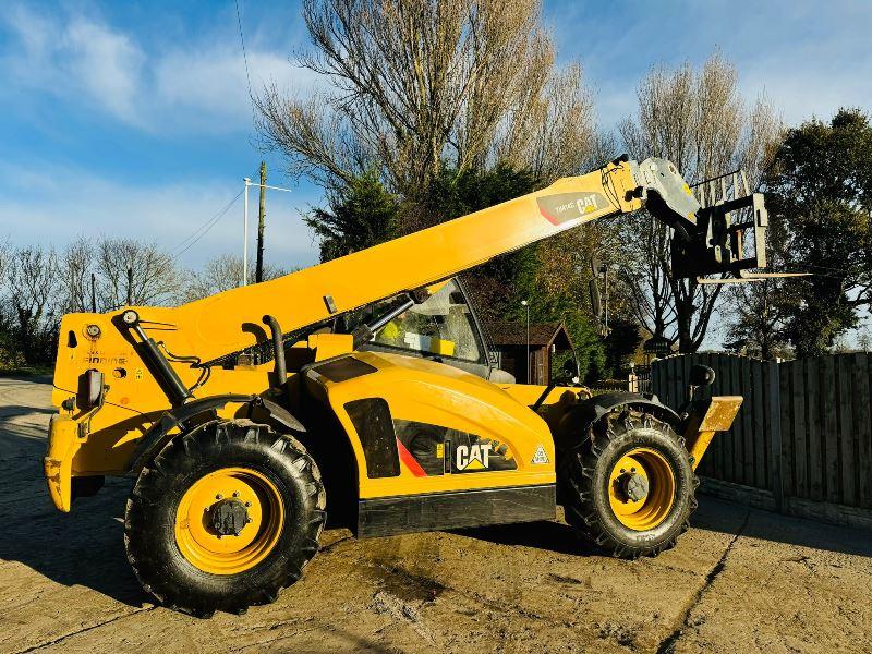 CATERPILLAR TH414 4WD TELEHANDLER *YEAR 2013* C/W PALLET TINES *VIDEO*