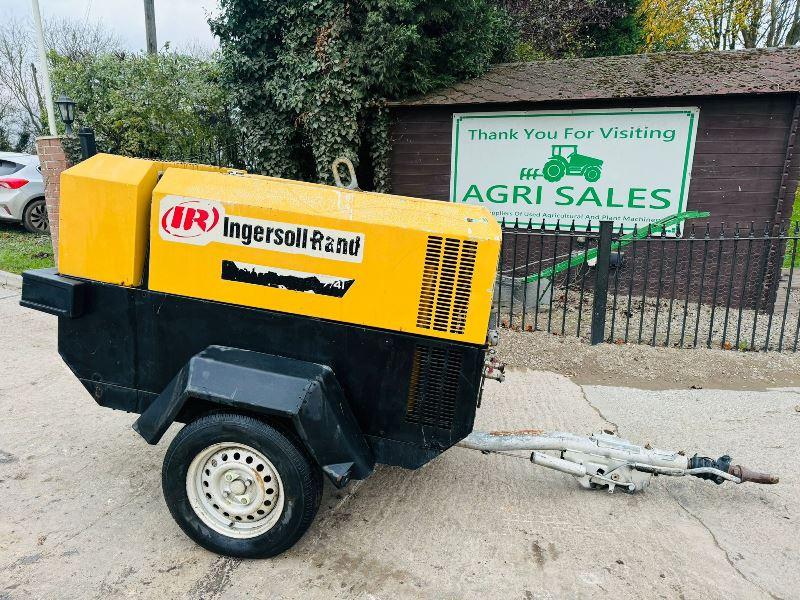 INGERSOL RAND  R1090E TOWABLE COMPRESSOR C/W YANMAR ENGINE 