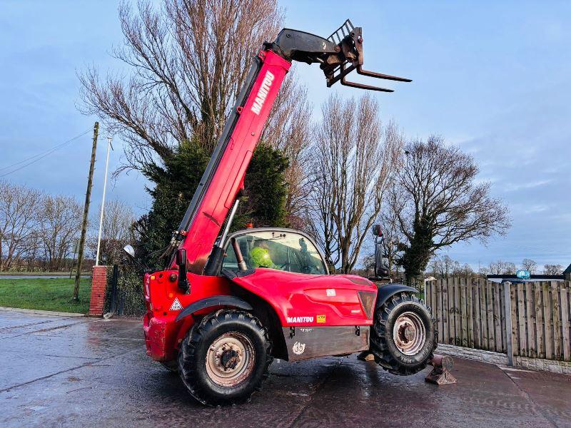 MANITOU MT1135 4WD TELEHANDLER *YEAR 2014* C/W PALLET TINES *VIDEO*