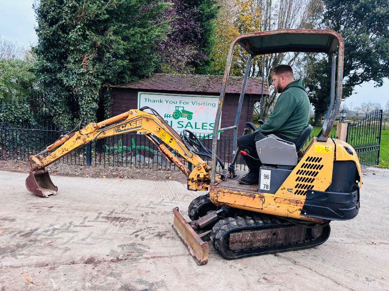 CASE TRACKED EXCAVATOR C/W BUCKET *VIDEO*