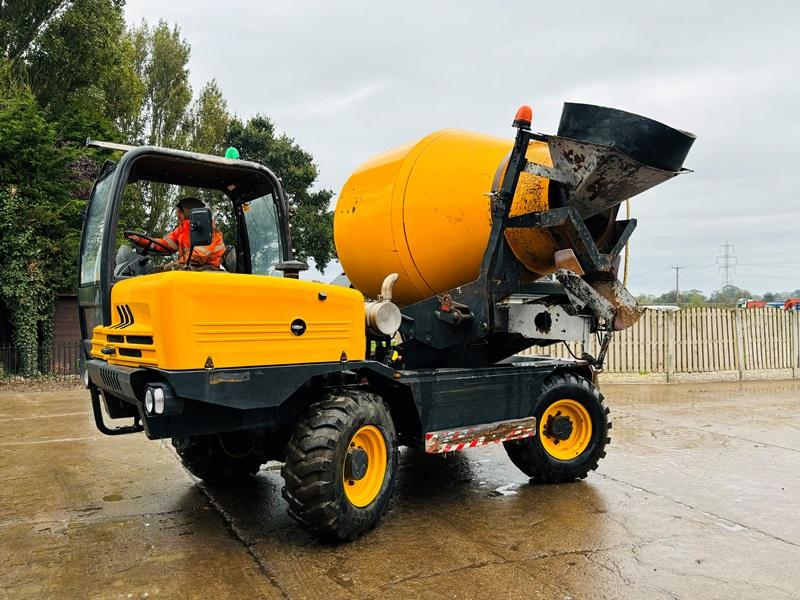 DIECI LH683 SWIVEL TIP CEMENT MIXER *YEAR 2013, 4447 HOURS* C/W 4 WHEEL STEER *VIDEO*