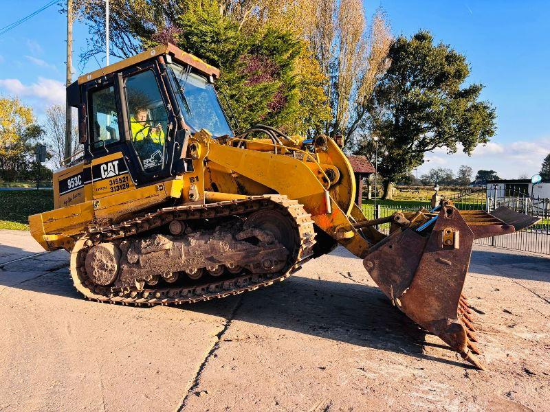 CATERPILLAR 953C DROTT C/W THREE IN ONE BUCKET *VIDEO*