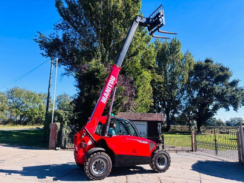 MANITOU MT625 4WD TELEHANDLER *YEAR 2019* C/W PALLET TINES *VIDEO*