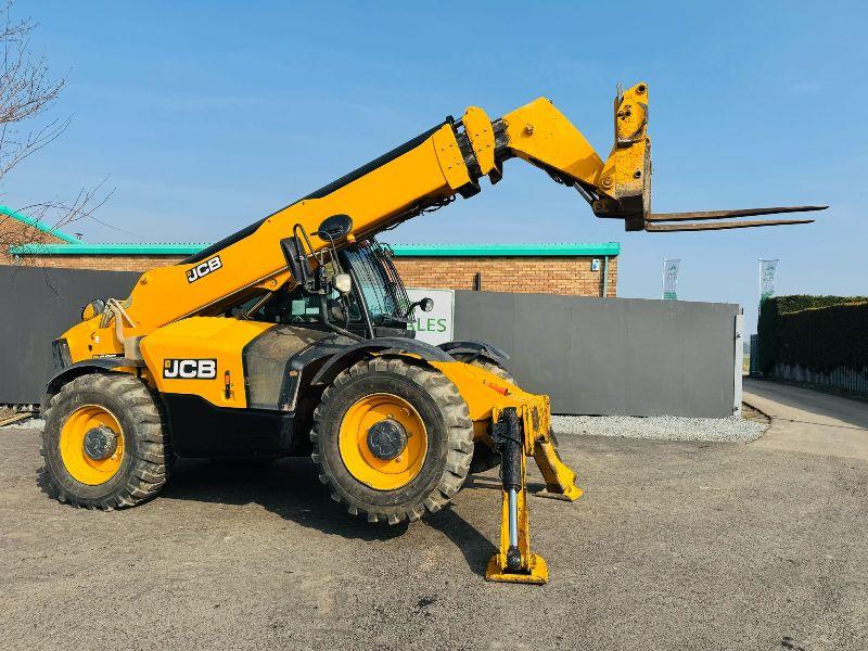 JCB 535-125 HIGH VIS TELEHANDLER *YEAR 2017*C/W PALLET TINES*VIDEO*