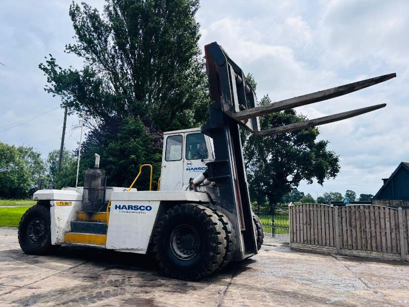 LANCING HENLEY HERMES 40 FORKLIFT *40 TONNE LIFT* C/W VOLVO ENGINE *VIDEO*