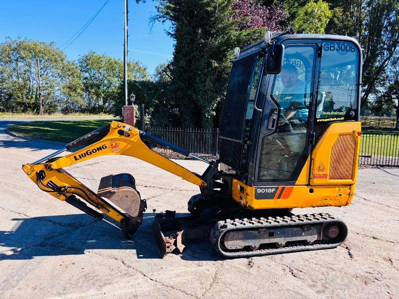 LIUGONG 9018FZTS EXCAVATOR *YEAR 2021, ONLY 992 HOURS* C/W QUICK HITCH *VIDEO*