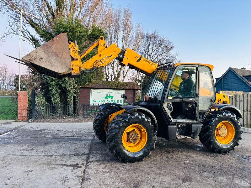 JCB 530-70 4WD TELEHANDLER C/W BUCKET & PALLET TINES *VIDEO*