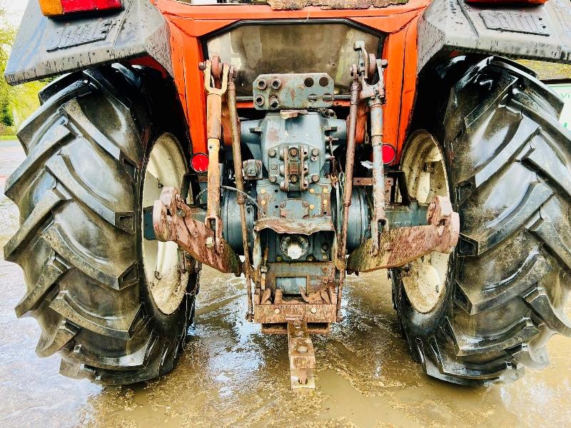 SAME 90V 4WD TRACTOR C/W REAR LINKAGE *VIDEO*