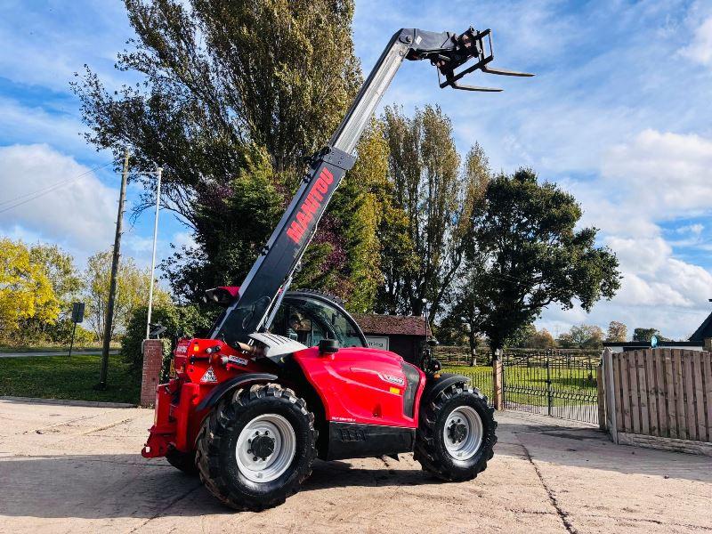 MANITOU MLT630 4WD TELEHANDLER *YEAR 2021, AG-SPEC* C/W PICK UP HITCH *VIDEO*