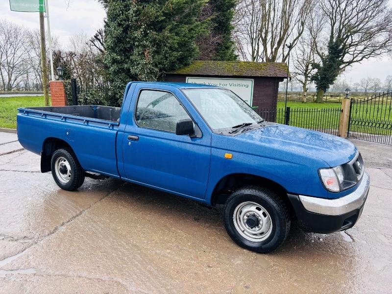 NISSAN D22 2.5 4X2 PICK UP SINGLE CAB *YEAR 2001, ONLY 14801 GENUINE MILES* NO VAT !!VIDEO