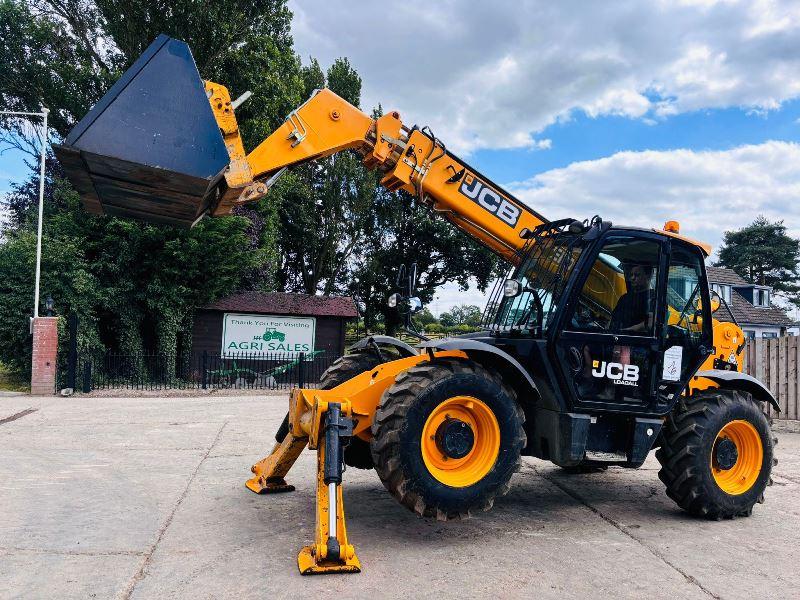 JCB 533-105 4WD TELEHANDLER *YEAR 2018, 10.5 METER* C/W REVERSE CAMERA *VIDEO*